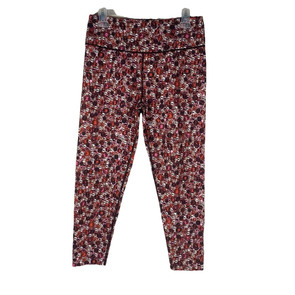 Victoria's Secret Knockout Jewel Print Leggings Womens Yoga High Rise Size Large